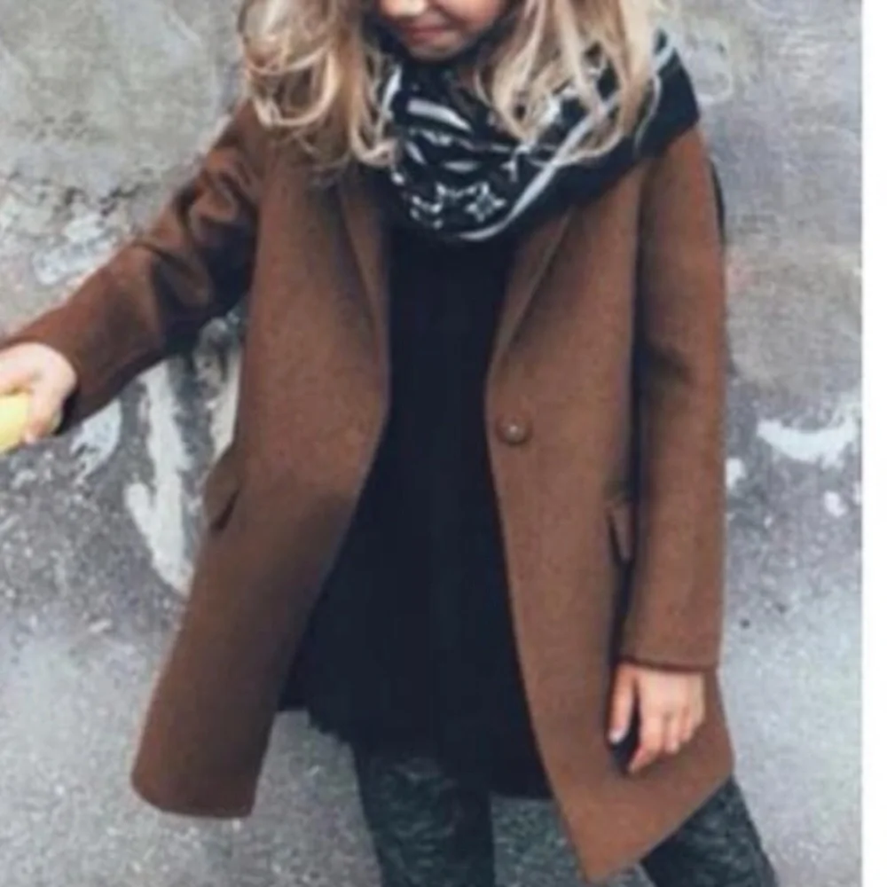 Zara Kids Brown Coat - Picture 3 of 4